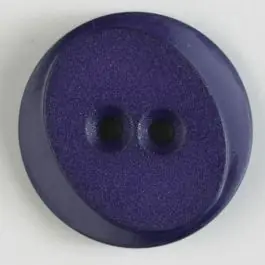 Polyamidknopf rund mit ovalem Einsatz mit 2 Löchern – Größe: 30mm – Farbe: lila Beliebt