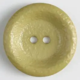 Polyamidknopf, glänzend unruhige Oberfläche, 2-loch – Größe: 34mm – Farbe: grün Original