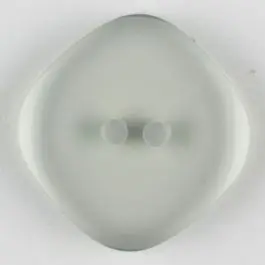 Polyesterknopf quadratisch mit abgerundeten Ecken, 2 Loch – Größe: 23mm – Farbe: grau Original