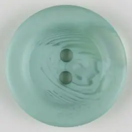 Polyesterknopf marmoriert mit breitem Wulstrand, 2 loch – Größe: 25mm – Farbe: grün Solange Der Vorrat Reicht