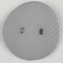 Polyamidknopf schräg schraffiert, 2-loch – Größe: 34mm – Farbe: grau Direkt Vom Hersteller