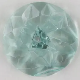 Beliebt Plexiglasknopf mit Edelsteinschliff mit Öse – Größe: 20mm – Farbe: grün