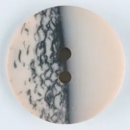 Aktuell Polyesterknopf, eine Hälfte marmoriert, die andere uni, rund, 2 loch – Größe: 23mm – Farbe: pink – Art.Nr. 344707