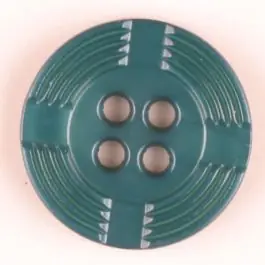 Direkt Vom Hersteller Polyamidknopf, breiter Rand, mit unterbrochenen Rillen durchzogen, rund, 4 loch – Größe: 13mm – Farbe: grün – Art.Nr. 214709