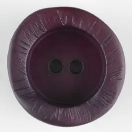 Polyamidknopf mit charaktervoller Struktur und tiefem Tellerrand, rund, 2 loch – Größe: 30mm – Farbe: lila – Art.Nr. 344716 Kostenfreie Lieferung