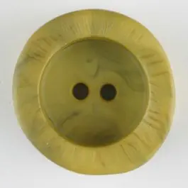 Polyamidknopf mit charaktervoller Struktur und tiefem Tellerrand, rund, 2 loch – Größe: 30mm – Farbe: grün – Art.Nr. 344717 Neue Kollektion