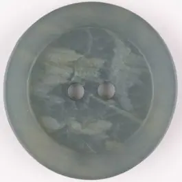 Günstig Polyesterknopf, marmoriert, mit glattem Rand, rund, 2 loch – Größe: 23mm – Farbe: grau – Art.Nr. 345700