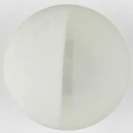 Polyesterknopf, von einem Wall durchzogen, rund, Öse – Größe: 28mm – Farbe: grau – Art.Nr. 385713 Premium