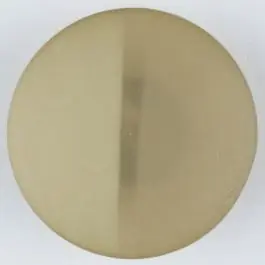 Polyesterknopf, von einem Wall durchzogen, rund, Öse – Größe: 18mm – Farbe: beige – Art.Nr. 315732 Zertifiziert