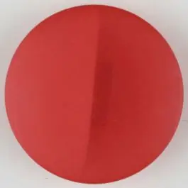 Polyesterknopf, von einem Wall durchzogen, rund, Öse – Größe: 28mm – Farbe: rot – Art.Nr. 385722 Preisreduziert