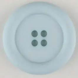 Polyamidknopf, mit breitem Rand, rund, 4 loch – Größe: 25mm – Farbe: blau – Art.Nr. 315721 Nur Heute