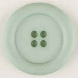 Premium Polyamidknopf, mit breitem Rand, rund, 4 loch – Größe: 25mm – Farbe: grün – Art.Nr. 315725