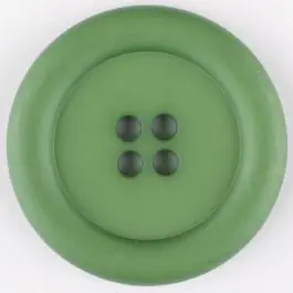 Polyamidknopf, mit breitem Rand, mit breitem Rand, rund, 4 loch – Größe: 30mm – Farbe: grün – Art.Nr. 345725 Direkt Vom Hersteller