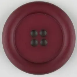 Angebot Polyamidknopf, mit breitem Rand, rund, 4 loch – Größe: 30mm – Farbe: weinrot – Art.Nr. 345727