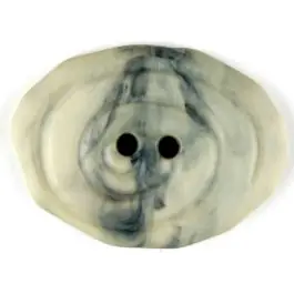 Mega-Angebot Polyamidknopf, marmoriert, oval, 2 loch – Größe: 30mm – Farbe: beige – Art.Nr. 345742