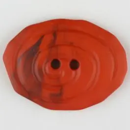 Polyamidknopf, marmoriert, oval, 2 loch – Größe: 30mm – Farbe: rot – Art.Nr. 345750 Heute Kaufen
