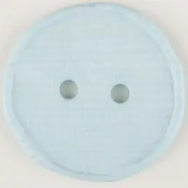 Polyamidknopf glänzend mit Vertiefungen, rund, 2 Loch – Größe: 32mm – Farbe: blau – Art.Nr. 375716 Sonderangebot