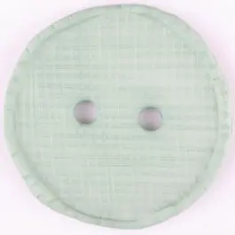 Polyesterknopf glänzend, mit Vertiefungen, rund, 2 Loch – Größe: 32mm – Farbe: grün – Art.Nr. 375719 Sale