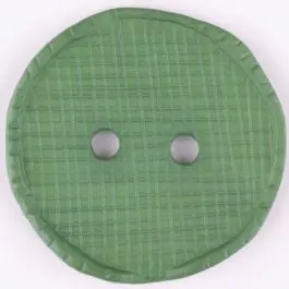 Polyesterknopf glänzend, mit Vertiefungen, rund, 2 Loch – Größe: 32mm – Farbe: grün – Art.Nr. 375720 Schneller Versand