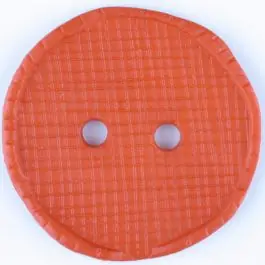 Polyesterknopf glänzend, mit Vertiefungen, rund, 2 Loch – Größe: 23mm – Farbe: rot – Art.Nr. 315764 Aktuell