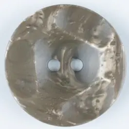 Bestseller Polyesterknopf glänzend, mit Vertiefungen, rund, 2 loch – Größe: 30mm – Farbe: braun – Art.Nr. 386702