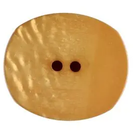 Polyesterknopf mit ungleichmäßiger Oberfläche, oval, 2 loch – Größe: 23mm – Farbe: gelb – Art.Nr. 346722 Gleich Bestellen