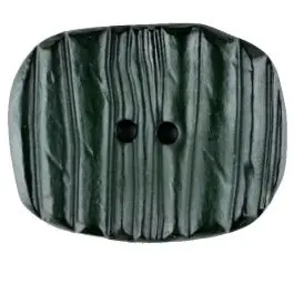 Letzte Chance Polyamidknopf patiniert, oval, 2 loch – Größe: 28mm – Farbe: grün – Art.Nr. 346709