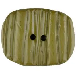 Polyamidknopf patiniert, oval, 2 loch – Größe: 34mm – Farbe: grün – Art.Nr. 376729 Knallerangebot