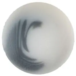 Polyesterknopf Marmoreffekt mit Öse – Größe: 30mm – Farbe: weiss – Art.Nr. 380349 Premium