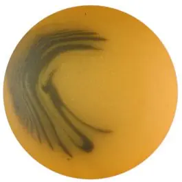 Polyesterknopf Marmoreffekt mit Öse – Größe: 30mm – Farbe: gelb – Art.Nr. 387711 Letzte Chance