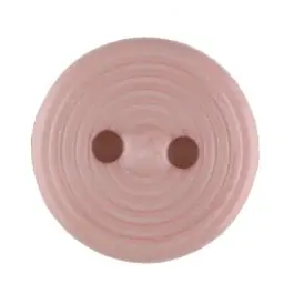 Polyamidknopf Rillenstruktur mit 2 Löchern – Größe: 13mm – Farbe: pink – Art.Nr. 217715 Mega-Angebot