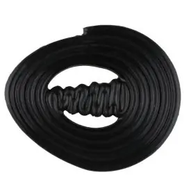 Online Kaufen spiralförmiger Polyamidknopf mit Steg – Größe: 25mm – Farbe: schwarz – Art.Nr. 311003