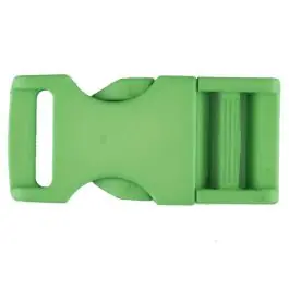 Günstig Steckschließe aus Polyamid – Größe: 30mm – Farbe: grün – Art.Nr. 400260