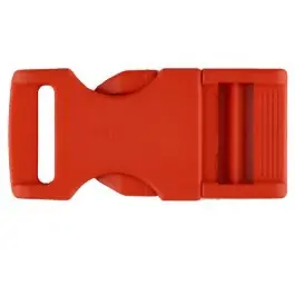 Bestpreis Steckschließe aus Polyamid – Größe: 30mm – Farbe: rot – Art.Nr. 400262