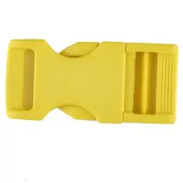 Steckschließe aus Polyamid – Größe: 20mm – Farbe: gelb – Art.Nr. 331069 Letzte Chance