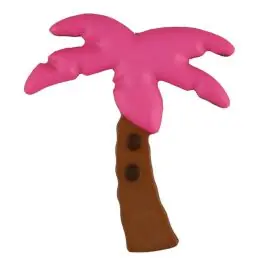 Zweiteiliger Kinderknopf Kokospalme – Größe: 25mm – Farbe: pink – Art.Nr. 331085 Premium