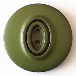 Polyamidknopf, Knopflöcher eingebettet in Oval mit 2 Löchern – Größe: 30mm – Farbe: grün – Art.Nr. 388745 Exklusiv