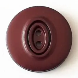 Ab Werk Polyamidknopf, Knopflöcher eingebettet in Oval mit 2 Löchern – Größe: 30mm – Farbe: rot – Art.Nr. 388748