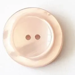 Hochwertig Polyesterknopf mit breitem Rand mit 2 Löchern – Größe: 23mm – Farbe: pink – Art.Nr. 348709