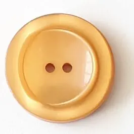 Knallerangebot Polyesterknopf mit breitem Rand mit 2 Löchern – Größe: 28mm – Farbe: beige – Art.Nr. 388712