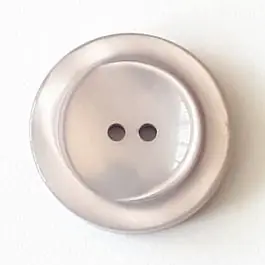 Original Polyesterknopf mit breitem Rand mit 2 Löchern – Größe: 28mm – Farbe: lila – Art.Nr. 388719