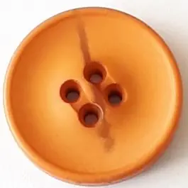 Polyesterknopf mit optischer Bruchstelle mit 4 Löchern – Größe: 25mm – Farbe: braun – Art.Nr. 378703 Billig