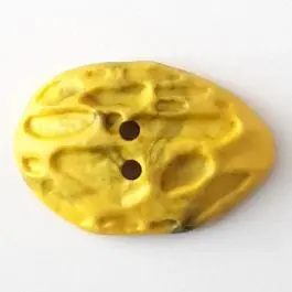 Polyamidknopf Mondlandschaft mit 2 Löchern – Größe: 30mm – Farbe: gelb – Art.Nr. 378749 Meistverkauft