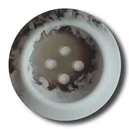 Sonderangebot Polyesterknopf mit trendigem Flammendekor mit 2 Löchern – Größe: 20mm – Farbe: grau – Art.Nr. 332800