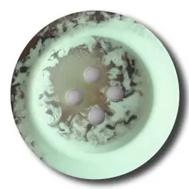 Polyesterknopf mit trendigem Flammendekor mit 2 Löchern – Größe: 20mm – Farbe: mintgrün / grün – Art.Nr. 332806 Rabatt