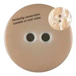 Polyesterknopf marmoriert, beidseitig verwendbar mit 2 Löchern – Größe: 18mm – Farbe: rose / pink – Art.Nr. 312812 Preisknaller