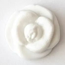 filigraner Rosenknopf mit Öse – Größe: 18mm – Farbe: weiss – Art.Nr. 261307 Knallerangebot