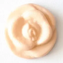 filigraner Rosenknopf mit Öse – Größe: 18mm – Farbe: rose / pink – Art.Nr. 262809 Markenware