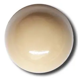 glänzende konvexe Halbkugel mit Öse – Größe: 13mm – Farbe: beige – Art.Nr. 212838 Hochwertig