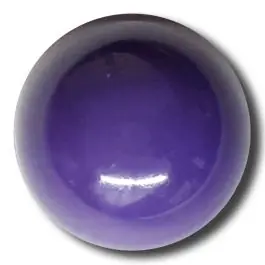 glänzende konvexe Halbkugel mit Öse – Größe: 15mm – Farbe: flieder/lila – Art.Nr. 222837 Günstig